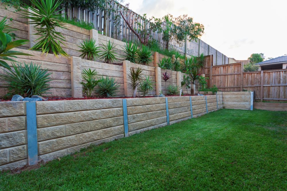 Retaining wall drainage solutions